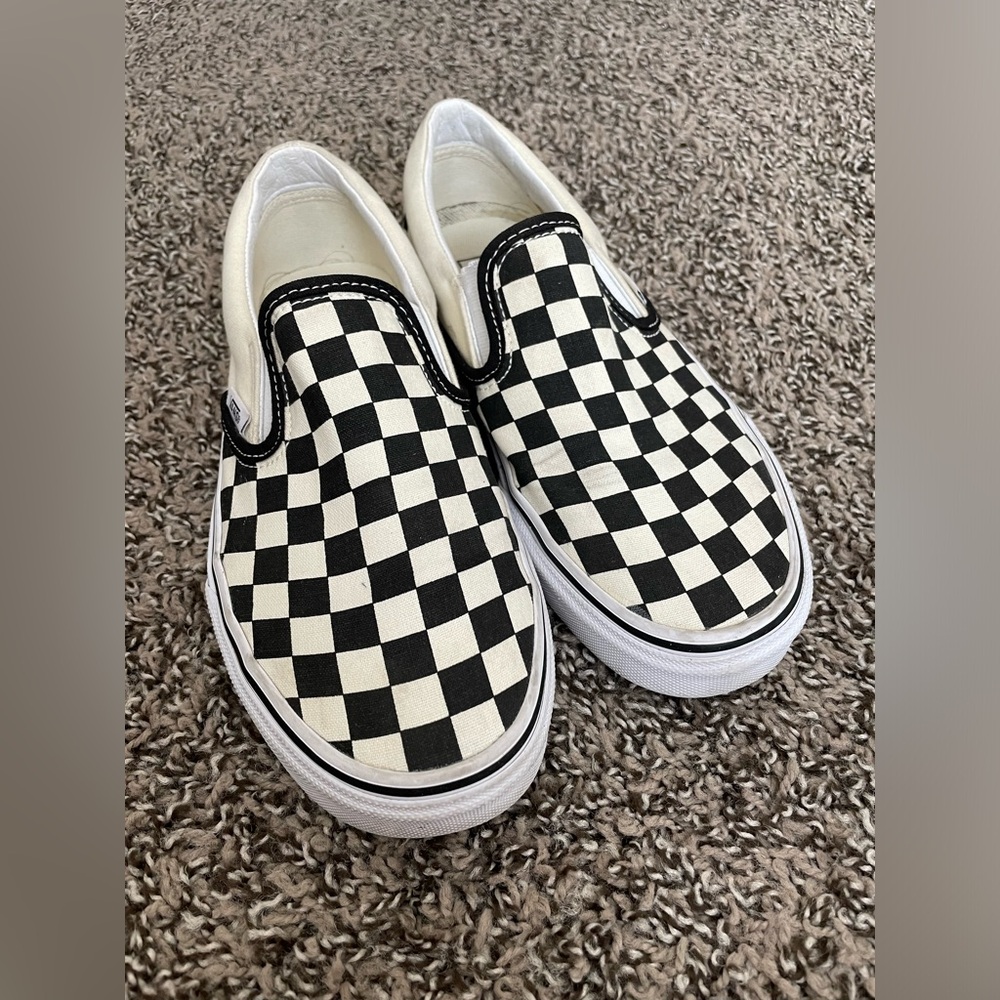 Vans Checkerboard Slip-Ons